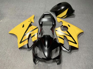 2001-2003 Noir Mat & Jaune CBR600 F4i Carénage Moto