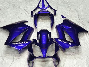 2002-2012 Plaine Bleu Profond VFR800 Carénage Moto