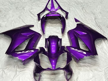 2002-2012 Plaine Violet Foncé VFR800 Carénage Moto