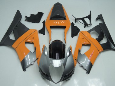 2003-2004 Orange Clair Argent & Noir GSXR 1000 Carénage Moto